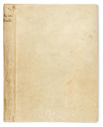 SAVONAROLA, GIROLAMO. Prediche de fra hieronymo sopra li psalmi.  1520.  One leaf supplied from another copy.